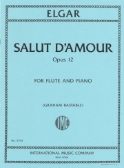 愛の挨拶・Op.12（エドワード・エルガー）(フルート+ピアノ）【Salut d'amour, Opus 12】