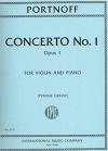 協奏曲・No.1・Op.1（レオ・ポートノフ） (ヴァイオリン+ピアノ）【Concerto No. 1, Opus 1】