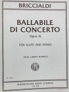 演奏会用舞曲・Op.15（ジュリオ・ブリッチャルディ）(フルート+ピアノ）【Ballabile di Concerto, Opus 15】