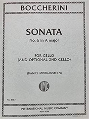 ソナタ・イ長調・No. 6（ルイジ・ボッケリーニ） (チェロニ重奏)【Sonata No. 6 in A major】