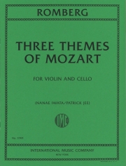 モーツァルトの3つの主題（ベルンハルト・ロンベルク）（弦楽二重奏）【Three Themes of Mozart】