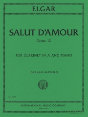 愛の挨拶・Op.12（エドワード・エルガー）（アルトクラリネット+ピアノ）【Salut d'amour, Opus 12】