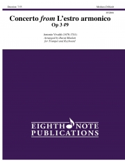 協奏曲「調和の霊感」Op.3・No.9より（アントニオ・ヴィヴァルディ）（トランペット+ピアノ）【Concerto from Lestro armonico Op 3 #9】