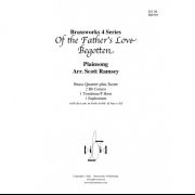 父の愛 (金管四重奏)【Of the Father's Love Begotten】