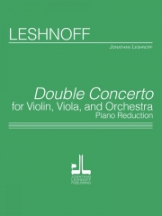 二重協奏曲（ジョナサン・レシュノフ）（弦楽二重奏+ピアノ）【Double Concerto】
