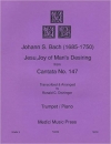 主よ人の望みの喜びよ（バッハ）(トランペット+ピアノ）【Jesu, Joy of Man's Desiring】