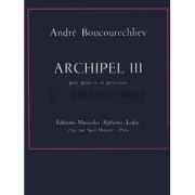 アーキペル・3（アンドレ・ブクレシュリエフ）（打楽器六重奏+ピアノ）【Archipel III】
