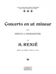 協奏曲・ハ短調（アンリエット・ルニエ）（ハープ+ピアノ）【Concerto en ut mineur】