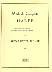 ハープ教則本・Vol.2（アンリエット・ルニエ）（ハープ）【Méthode Complète de Harpe Vol. 2】