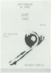 組曲（ジョン・プレスコット）(アルト・トロンボーン+ピアノ）【Suite】