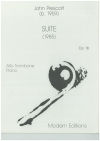 組曲（ジョン・プレスコット）(アルト・トロンボーン+ピアノ）【Suite】
