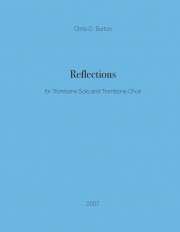 リフレクションズ（クリス・バートン）(トロンボーン九重奏）【Reflections】
