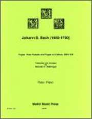 フーガ「前奏曲とフーガ・ト短調」より（バッハ）(フルート+ピアノ）【Fugue from Prelude and Fugue in G Minor BWV 535】