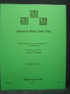 フーガ「幻想曲とフーガ・ハ短調・BWV 537」より（バッハ）(クラリネット+ピアノ）【Fugue from Fantasia and Fugue in C Minor BWV 537】