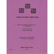 フーガ「幻想曲とフーガ・ハ短調・BWV 537」より（バッハ）(弦楽五重奏）【Fugue from Fantasia and Fugue in C Minor BWV 537】