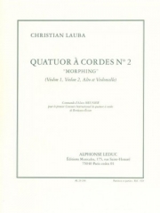 モーフィング（クリスチャン・ローバ）(弦楽四重奏）【Quatuor a Cordes No.2 'Morphing'】