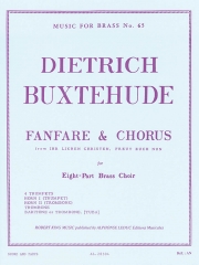 ファンファーレ＆コーラス（ディートリヒ・ブクステフーデ）(金管八重奏）【Fanfare & Chorus】