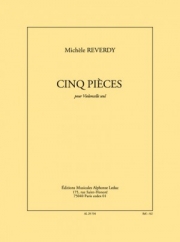 5つの小品（ミシェル・リヴァーディ）(チェロ）【Cinq Pieces】