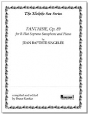 ファンタジー・Op.89（ジャン＝パティスト・サンジュレー）（ソプラノサックス+ピアノ）【Fantaisie, Op. 89】