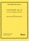 サクソフォーンのための幻想曲・Op.50（ジャン＝パティスト・サンジュレー）(テナーサックス+ピアノ）【Fantaisie for Saxophone in Bb, Op.50】