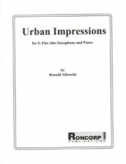 アーバン・インプレッションズ（ロナルド・アルブレクト）(アルトサックス+ピアノ）【Urban Impressions】