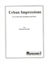 アーバン・インプレッションズ（ロナルド・アルブレクト）(アルトサックス+ピアノ）【Urban Impressions】