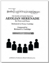 エオリアン・セレナーデ（リチャード・クーリッジ）(フルート+ピアノ）【Aeolian Serenade】