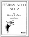フェスティバル・ソロ・No.2（ハリー・ジー）(クラリネット+ピアノ）【Festival Solo No. 2】