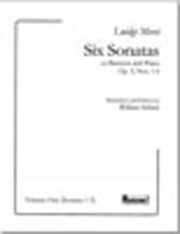 6つのソナタ・Vol.1（ルイジ・メルチ）(バスーン+ピアノ）【Six Sonatas: Vol. I (1-3)】