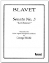ソナタ・No.5（ミシェル・ブラヴェ）（ソプラノサックス+ピアノ）【Sonata No. 5】