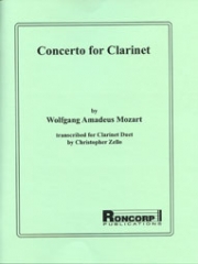 クラリネットのための協奏曲（モーツァルト）(クラリネット二重奏)【Concerto for Clarinet】