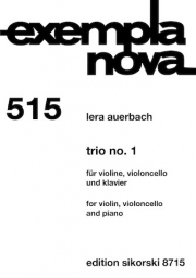 トリオ・No.1（レーラ・アウエルバッハ）(弦楽二重奏+ピアノ）【Trio No. 1】