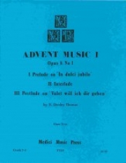 アドベント・ミュージック・1（トーマス・ドンリー）(フルート三重奏）【Advent Music 1 Op 8 #1】