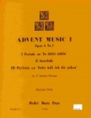アドベント・ミュージック・1（トーマス・ドンリー）(ヴァイオリン三重奏）【Advent Music 1 Op 8 #1】