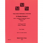 12のデュエット・Vol.1（フランツ・アントン・ホフマイスター）(チェロ二重奏）【12 Duets (from 18th Century), Vol. 1】
