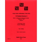 12のデュエット・Vol.3（フランツ・アントン・ホフマイスター）(チェロ二重奏）【12 Duets (from 18th Century), Vol. 3】