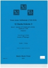 12のデュエット・Vol.3（フランツ・アントン・ホフマイスター）(弦楽二重奏）【12 Duets (from 18th Century), Vol. 3】