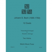 12のデュエット（バッハ）（ヴァイオリン二重奏）【12 Duets from the Anna Magdalena Bach Notebook】