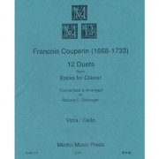 12のデュエット（フランソワ・クープラン）（弦楽二重奏）【12 Duets from Books I and II for Clavier】