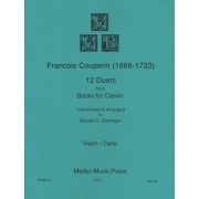 12のデュエット（フランソワ・クープラン）（弦楽二重奏）【12 Duets from Books I and II for Clavier】