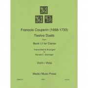 12のデュエット（フランソワ・クープラン）（弦楽二重奏）【12 Duets from Books I and II for Clavier】
