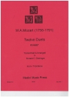 12のデュエット・KV487（モーツァルト）（金管二重奏）【12 Duets KV487】