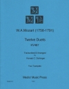 12のデュエット・KV487（モーツァルト）（トランペット二重奏）【12 Duets, KV487】