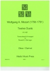 12のデュエット・KV487（モーツァルト）（木管二重奏）【12 Duets, KV487】