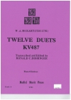 12のデュエット・KV487（モーツァルト）（木管二重奏）【12 Duets KV487】