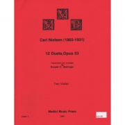12のデュエット・Op.53（カール・ニールセン）（ヴィオラ二重奏）【12 Duets, Op. 53】