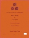 9つのデュエット（クリスティアン・ハルトマン）（チェロ二重奏）【9 Duets】