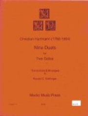 9つのデュエット（クリスティアン・ハルトマン）（ヴァイオリン二重奏）【9 Duets】