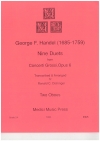 9つのデュエット「コンチェルト・グロッソ・Op.6」より (ヘンデル)（オーボエ二重奏）【9 Duets from Concerti Grossi, Op. 6】