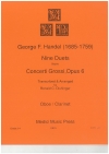 9つのデュエット「コンチェルト・グロッソ・Op.6」より (ヘンデル)（木管二重奏）【9 Duets from Concerti Grossi, Op. 6】